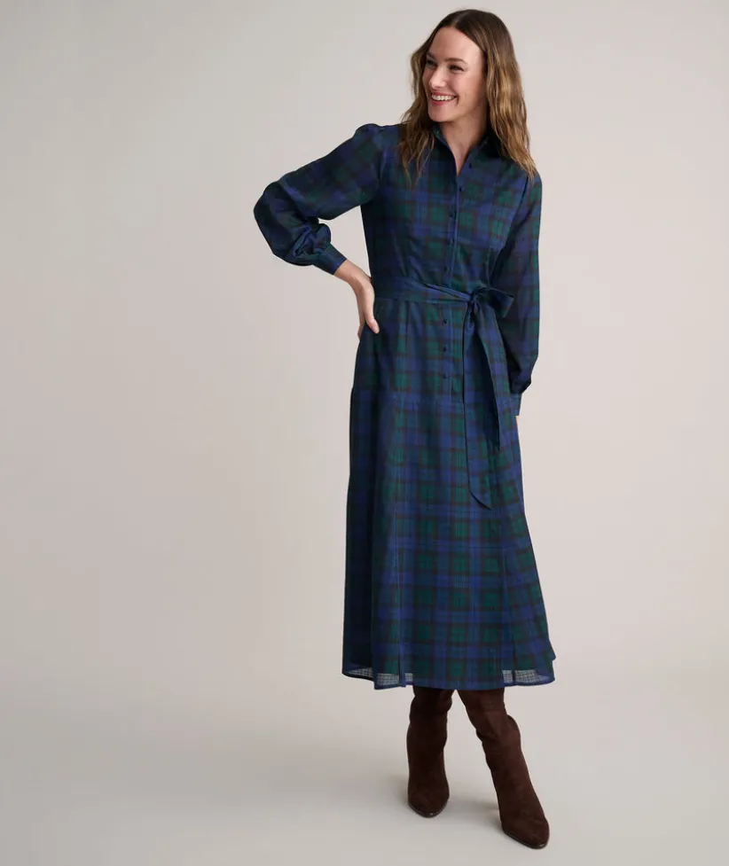 blackwatch-plaid-paige-dress-ExLrSAkW-0.webp Shirts|Dresses>UNTUCKit Paige Dress Blackwatch Plaid