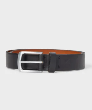 Shoes & Accessories>UNTUCKit Classic Leather Belt Black