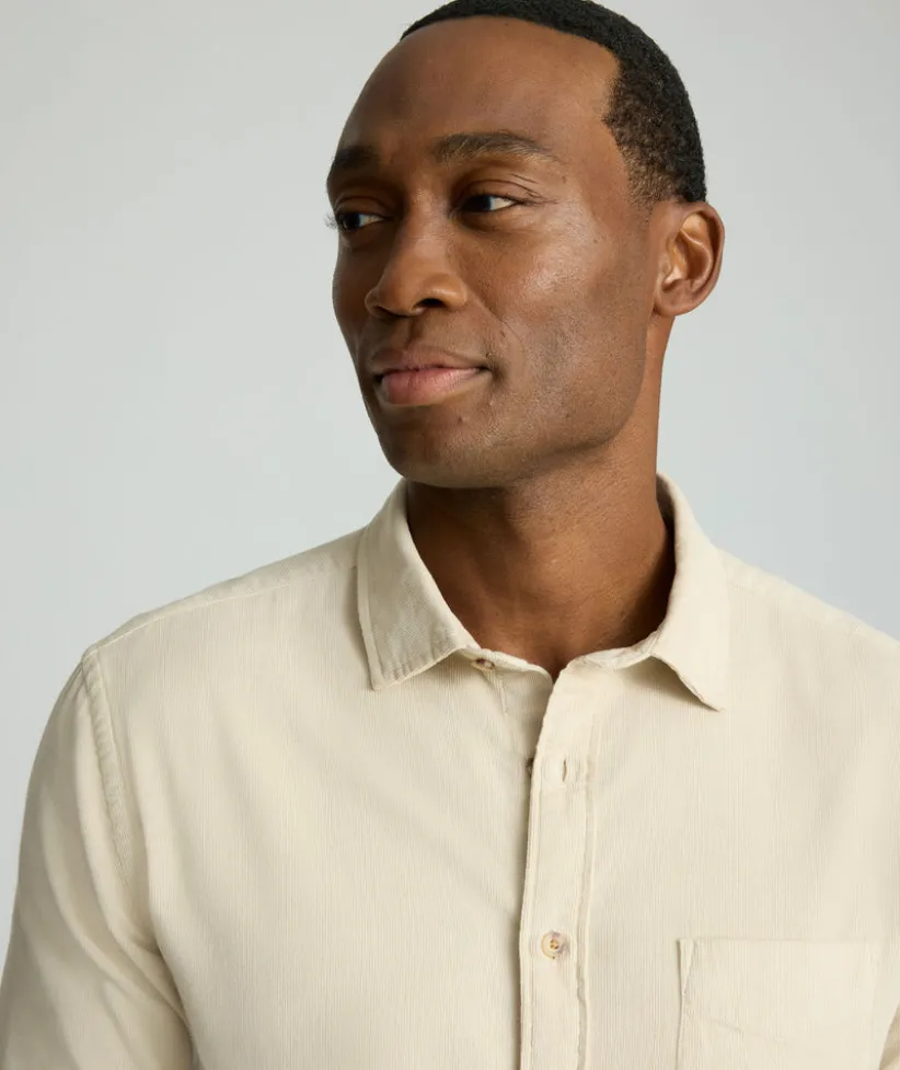 corduroy-shirt-KgDUjgRb-1.webp Button-Down Shirts>UNTUCKit Corduroy Shirt Fog