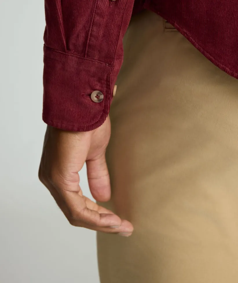 corduroy-shirt-wcSgNWsG-2.webp Button-Down Shirts>UNTUCKit Corduroy Shirt Syrah