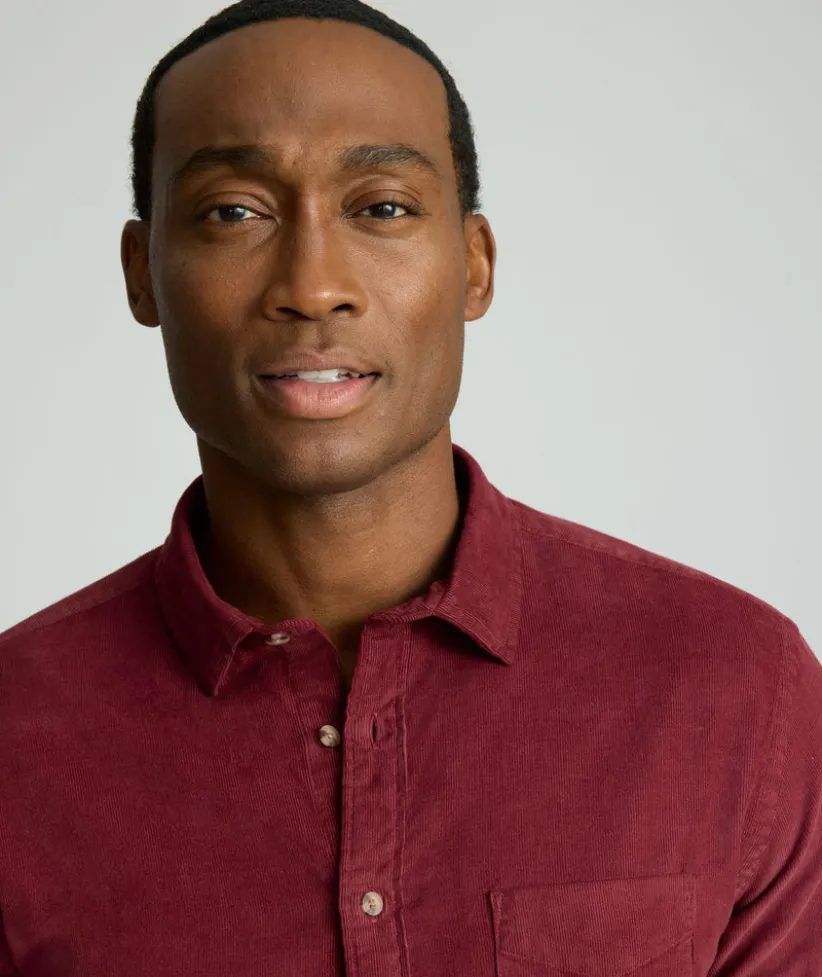 corduroy-shirt-wcSgNWsG-3.webp Button-Down Shirts>UNTUCKit Corduroy Shirt Syrah
