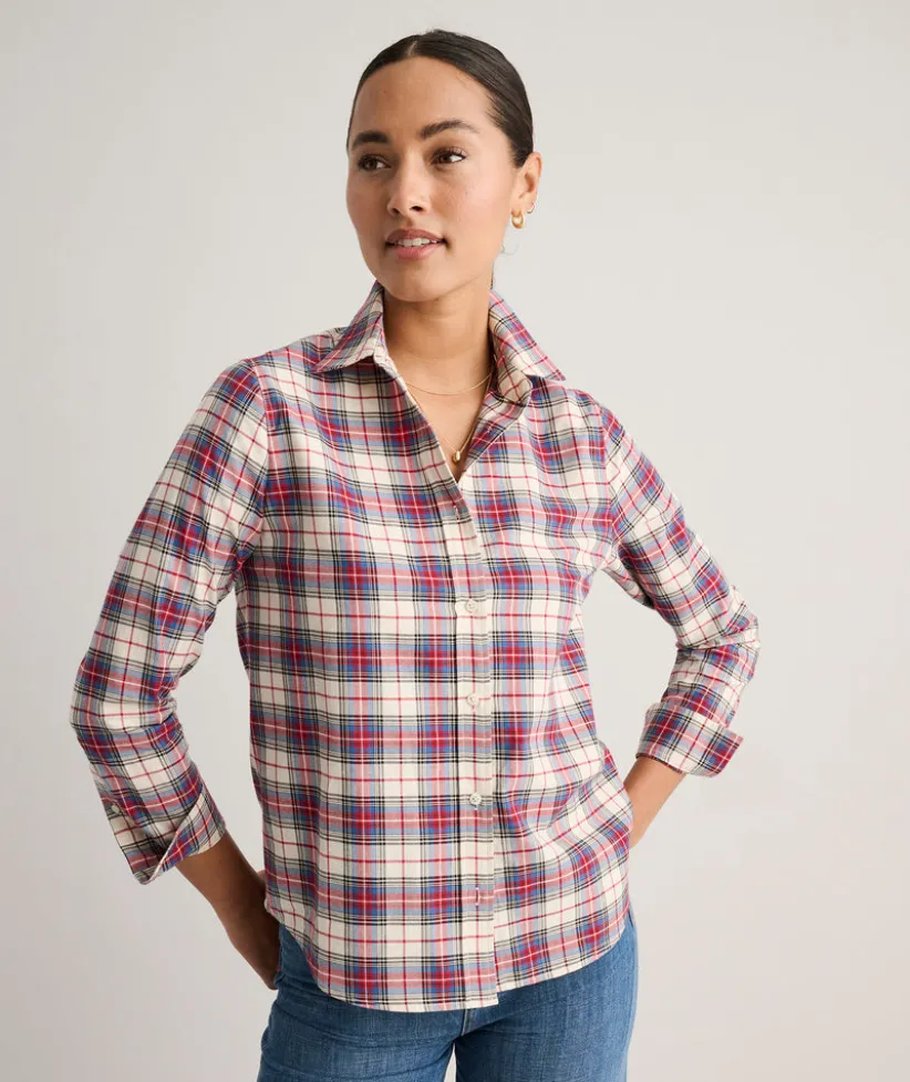 cotton-plaid-sadie-shirt-BXgflQsL-1.webp Shirts|Dresses>UNTUCKit Cotton Sadie Shirt Plaid