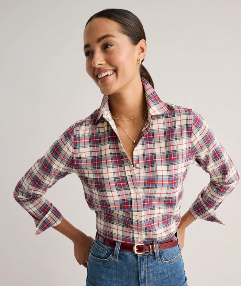 cotton-plaid-sadie-shirt-BXgflQsL-3.webp Shirts|Dresses>UNTUCKit Cotton Sadie Shirt Plaid