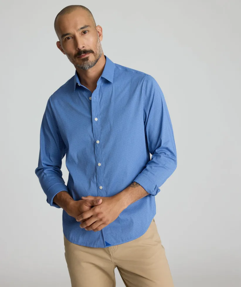 cottontek-kleinwood-shirt-wHTzeNtx-0.webp Button-Down Shirts>UNTUCKit CottonTek⢠Kleinwood Shirt Blue Gingham