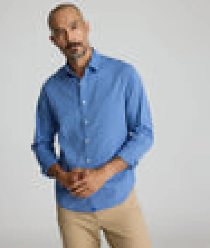 cottontek-kleinwood-shirt-wHTzeNtx-5.webp Button-Down Shirts>UNTUCKit CottonTek⢠Kleinwood Shirt Blue Gingham