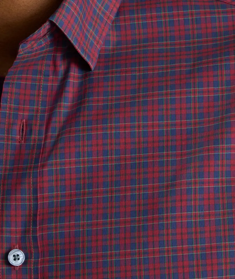 cottontek-severen-shirt-EHfTaInA-1.webp Button-Down Shirts>UNTUCKit CottonTek⢠Severen Shirt Red & Blue Plaid