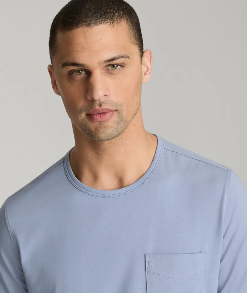 ecosoft-pocket-tee-ztcAdFHT-0.webp Tees & Henleys>UNTUCKit EcoSoft⢠Pocket Tee Slate Blue