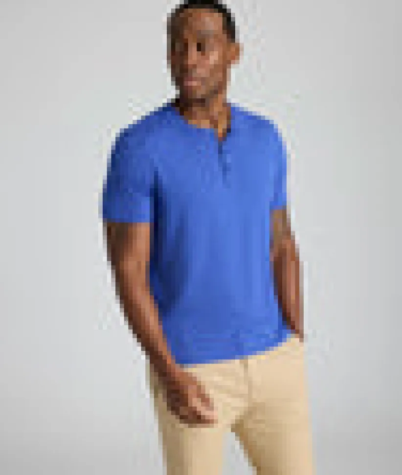 ecosoft-short-sleeve-henley-qOSMQRwj-5.webp Tees & Henleys>UNTUCKit EcoSoft™ Short-Sleeve Henley Cobalt Blue