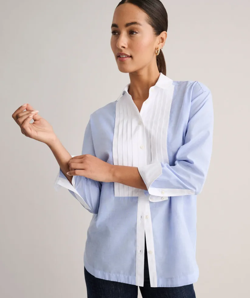 end-on-end-bib-danielle-shirt-DTLPTgIp-0.webp Shirts|Dresses>UNTUCKit End-on-End Bib Danielle Shirt Blue