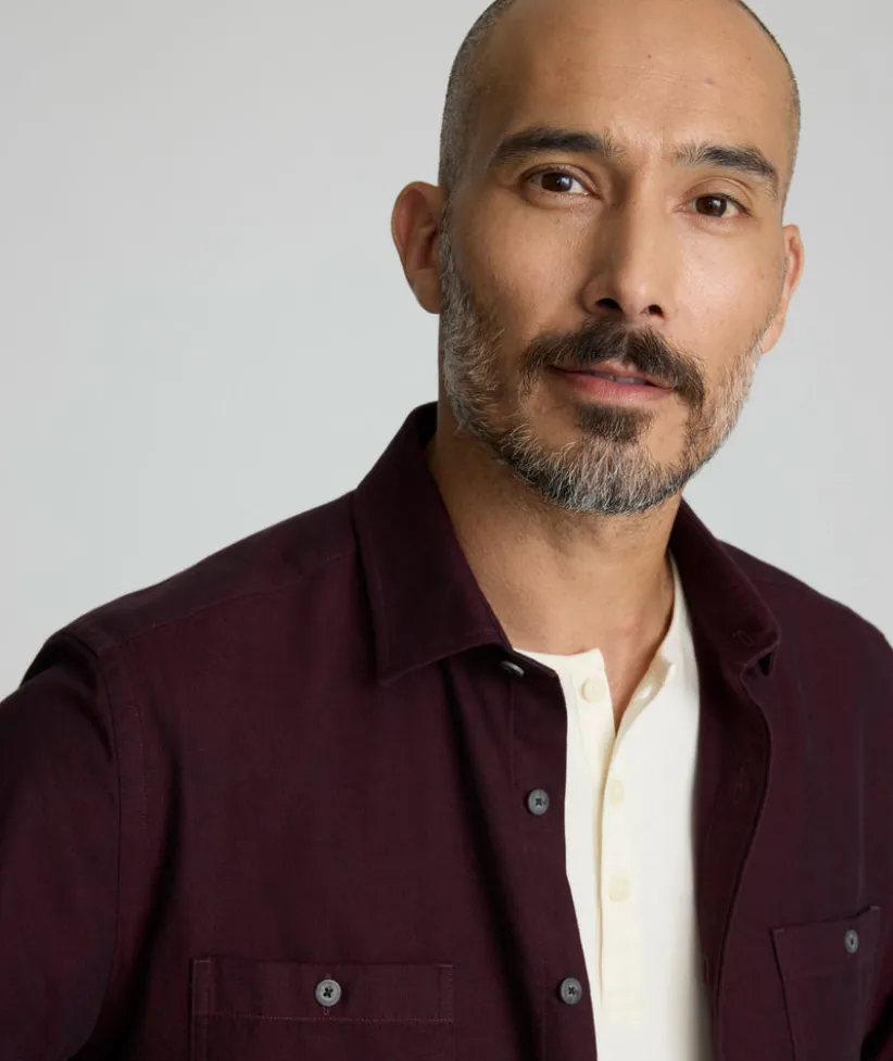 flannel-hemsworth-shirt-TIrKVPVh-4.webp Button-Down Shirts>UNTUCKit Flannel Hemsworth Shirt Maroon