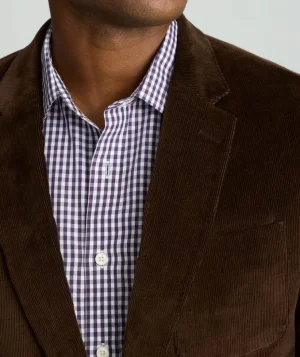 Sport Coats>UNTUCKit Italian Corduroy Danton Sport Coat Brown