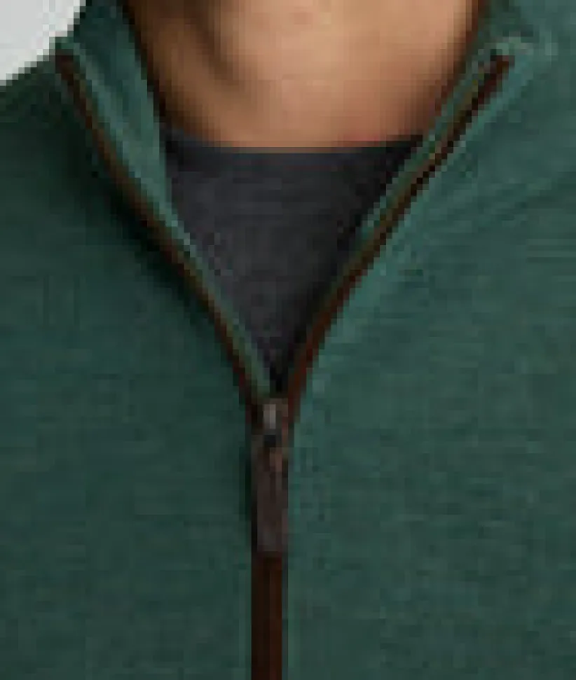 merino-wool-quarter-zip-sweate-DKlDYZiw-5.webp Sweaters>UNTUCKit Merino Wool Quarter-Zip Sweater - FINAL SALE Dark Green