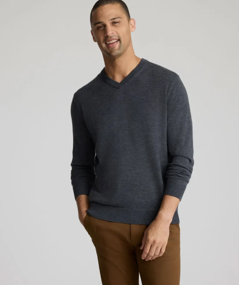 merino-wool-v-neck-sweater-BMvoVYnB-0.webp Sweaters>UNTUCKit Merino Wool V-Neck Sweater