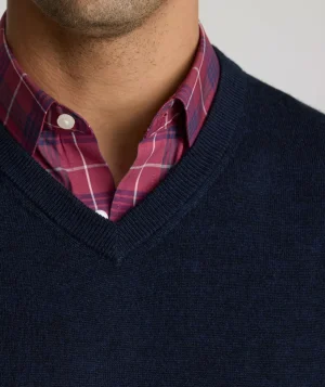 Sweaters>UNTUCKit Merino Wool V-Neck Sweater