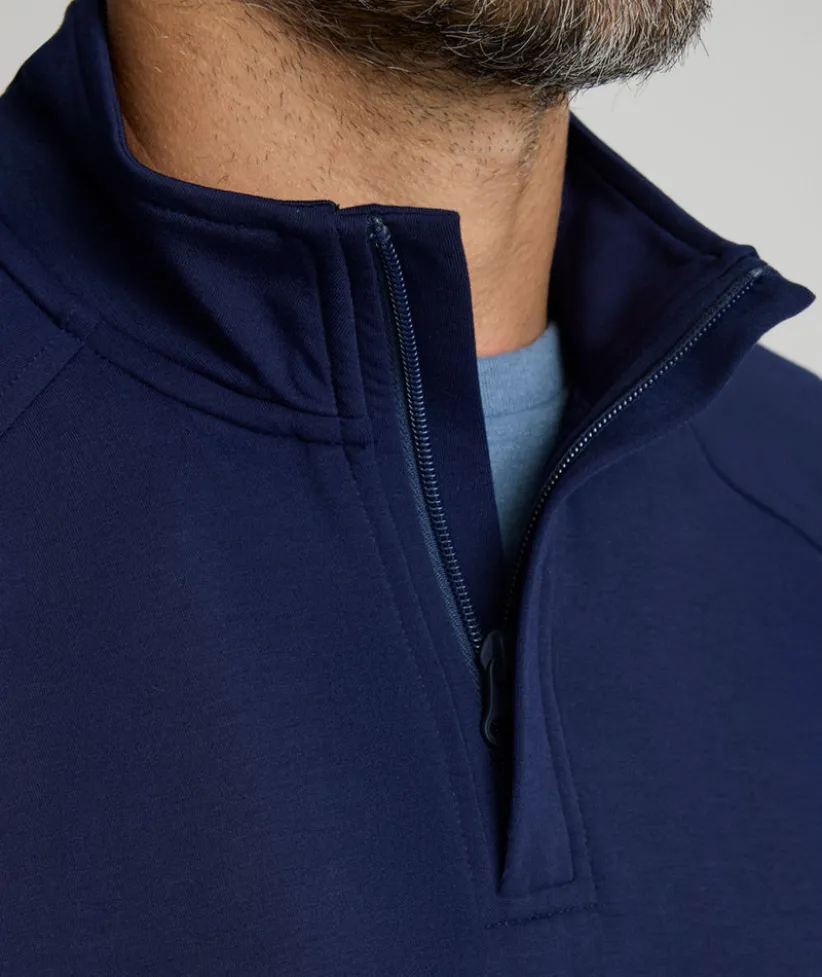 performance-mason-quarter-zip-RXUnqsKK-1.webp Sweatshirts>UNTUCKit Performance Mason Quarter-Zip Navy