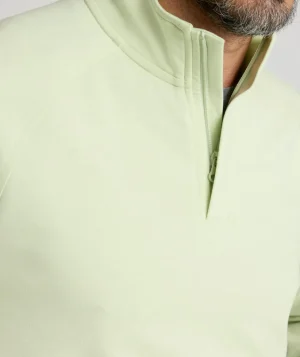 Sweatshirts>UNTUCKit Performance Mason Quarter-Zip Mint Green