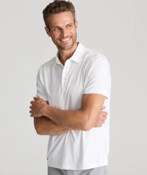 Polos>UNTUCKit Performance Polo White
