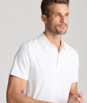 Polos>UNTUCKit Performance Polo White