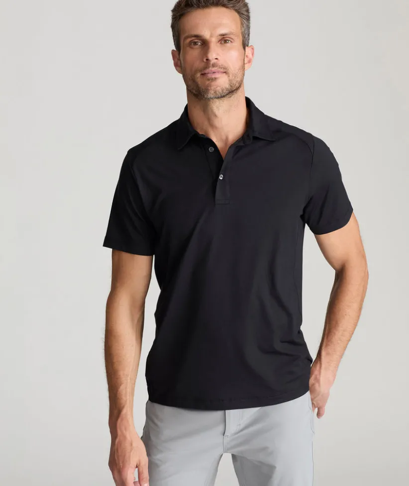 performance-polo-pyuWNBNP-0.webp Polos>UNTUCKit Performance Polo Black