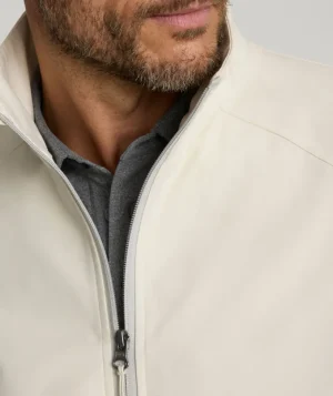 Jackets & Vests>UNTUCKit Performance Tech Jacket Tan