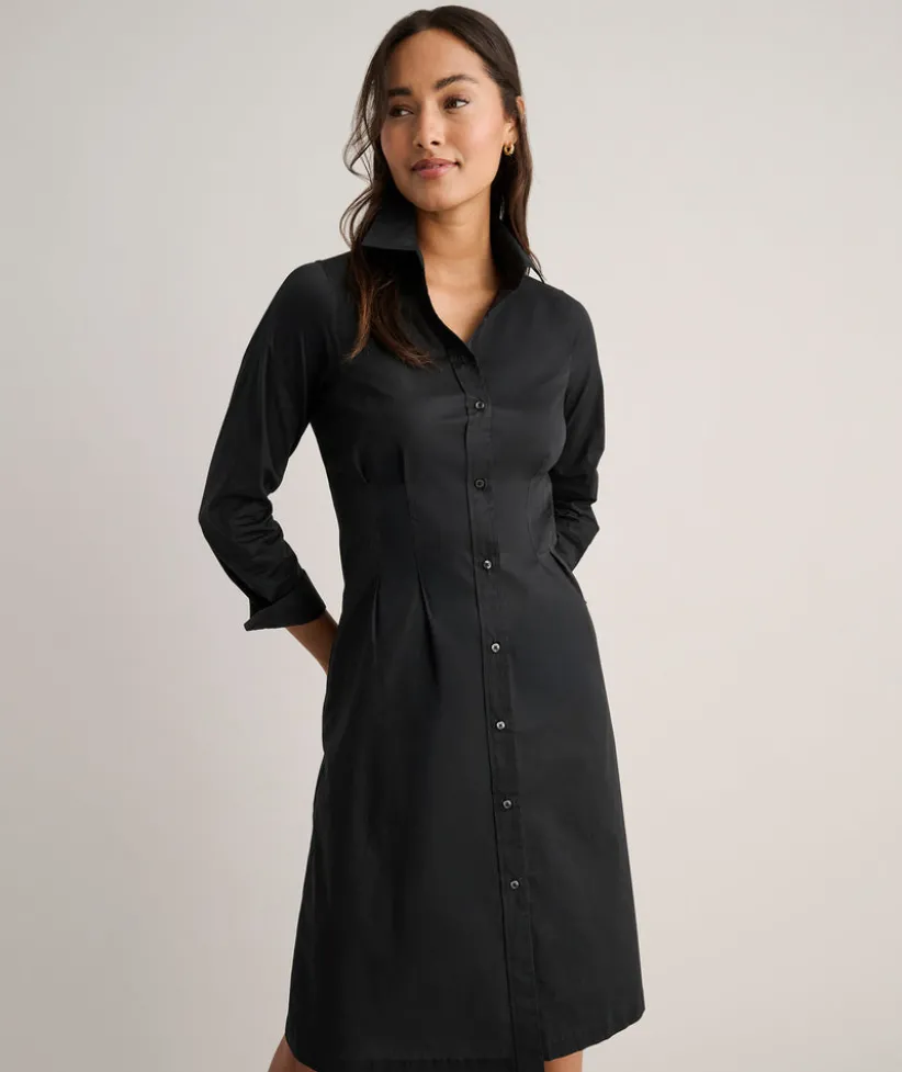stretch-cotton-milan-dress-XxJJSxPu-0.webp Shirts|Dresses>UNTUCKit Stretch Cotton Milan Dress Black