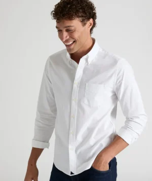 Button-Down Shirts>UNTUCKit Stretch Cotton Oxford Bridges Shirt