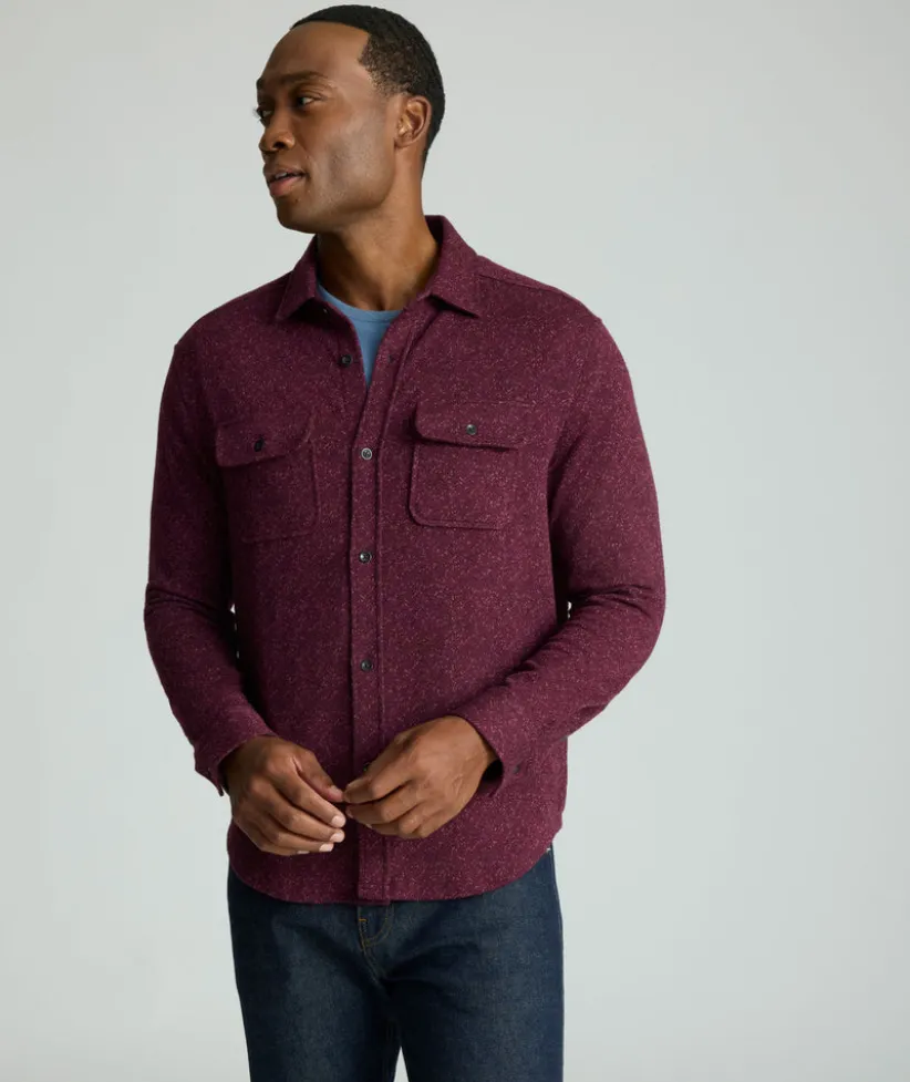 sweater-flannel-fCIaLIKO-3.webp Button-Down Shirts>UNTUCKit Sweater Flannel Maroon