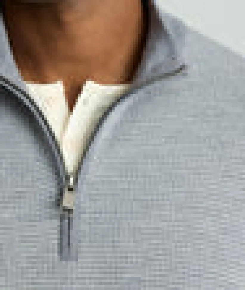 textured-merino-wool-quarter-z-CbNnhvey-5.webp Sweaters>UNTUCKit Textured Merino Wool Quarter-Zip Sweater Light Gray