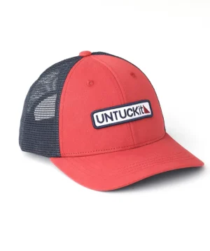 Shoes & Accessories>UNTUCKit Trucker Hat Red