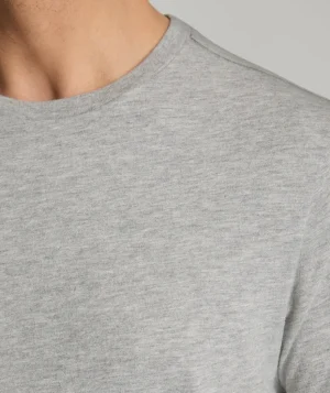 Tees & Henleys>UNTUCKit Ultrasoft Tee Heather Gray