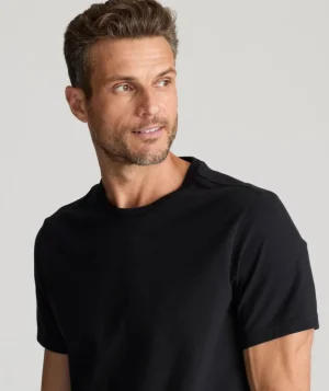 Tees & Henleys>UNTUCKit Ultrasoft Tee Black