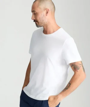 Tees & Henleys>UNTUCKit Ultrasoft Tee White