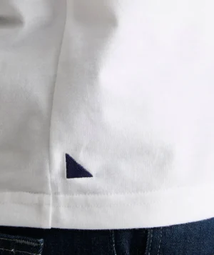 Tees & Henleys>UNTUCKit Ultrasoft V-Neck Tee White