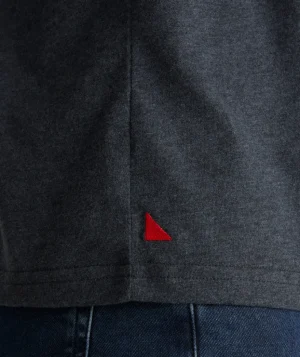 Tees & Henleys>UNTUCKit Ultrasoft V-Neck Tee Slate Blue