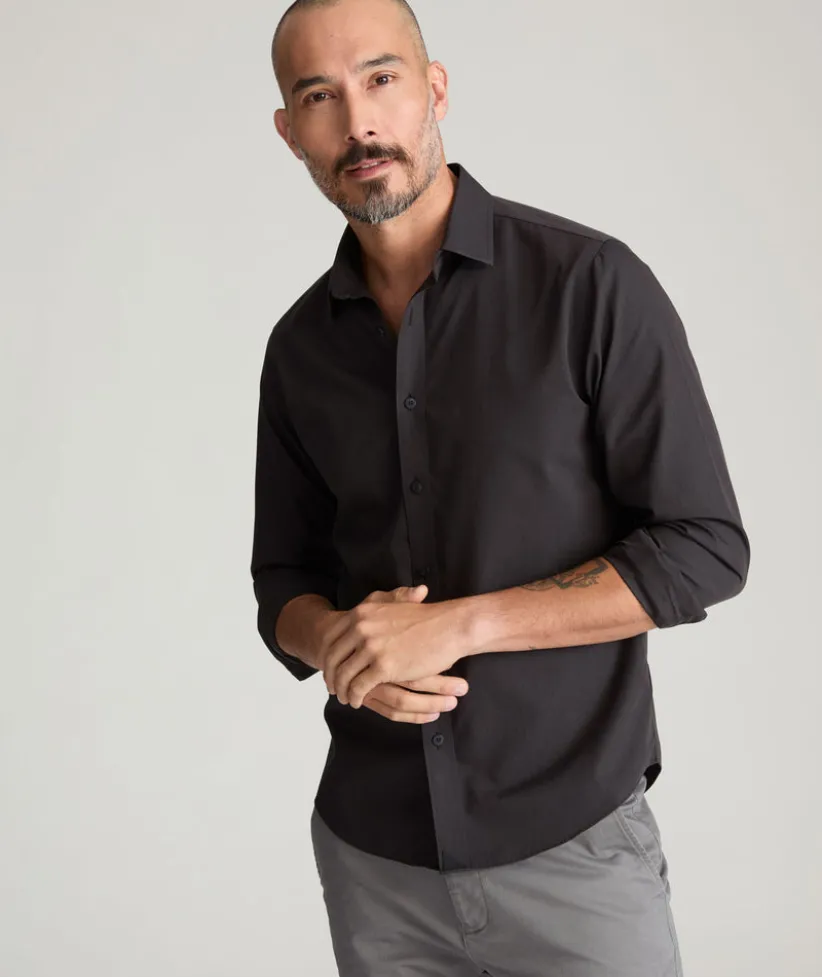 wrinkle-free-black-stone-shirt-IhGcTJAd-2.webp Button-Down Shirts>UNTUCKit Wrinkle-Free Black Stone Shirt