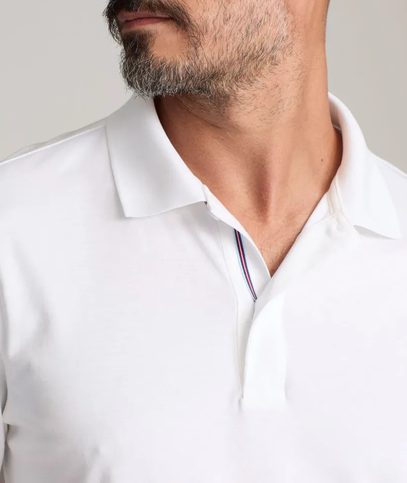 wrinkle-free-damaschino-polo-bpQoPLVD-3.webp Polos>UNTUCKit Wrinkle-Free Damaschino Polo White