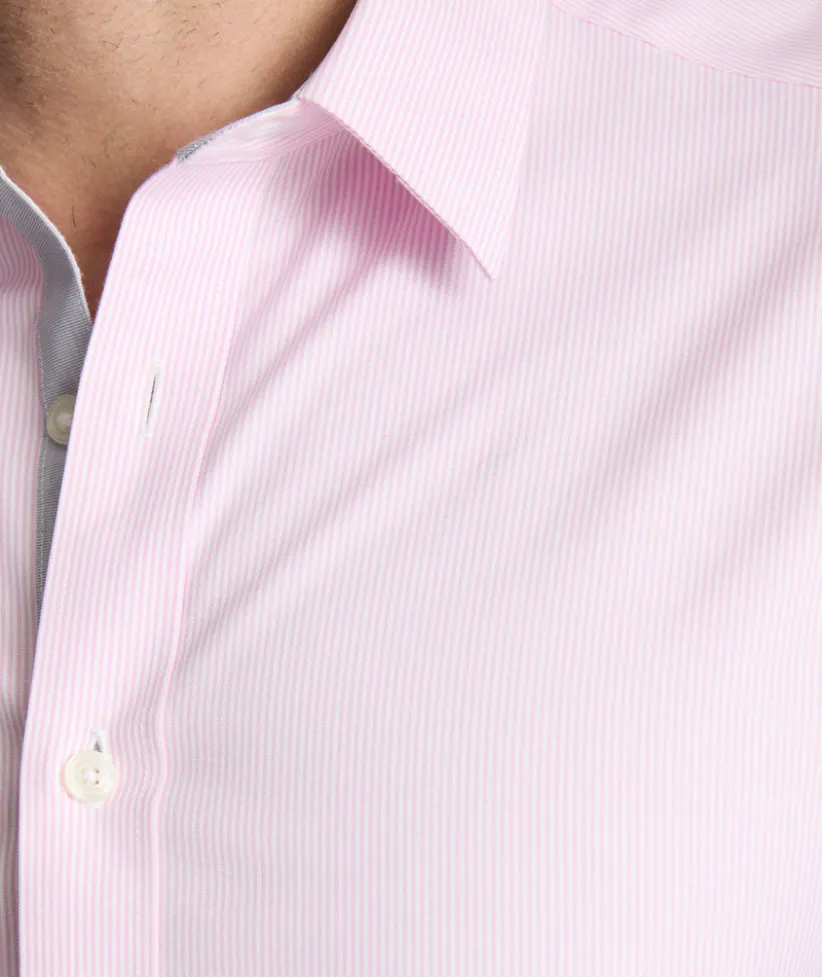 wrinkle-free-douro-shirt-ZJKZUqIp-1.webp Button-Down Shirts>UNTUCKit Wrinkle-Free Douro Shirt Pink & White Stripe With Contrast Cuff