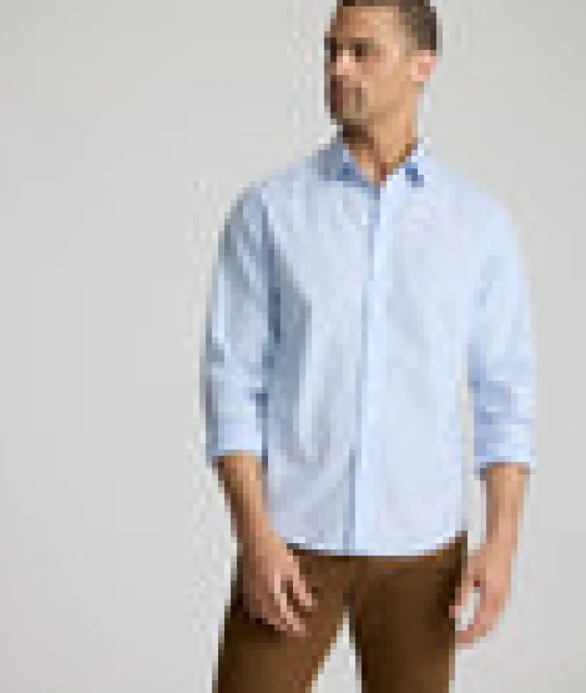 wrinkle-free-stretch-cotton-ar-itlzyqCM-4.webp Button-Down Shirts>UNTUCKit Wrinkle-Free Stretch Cotton Arden Shirt Light Blue