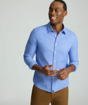 Button-Down Shirts>UNTUCKit Wrinkle-Free Veneto Shirt Light Blue